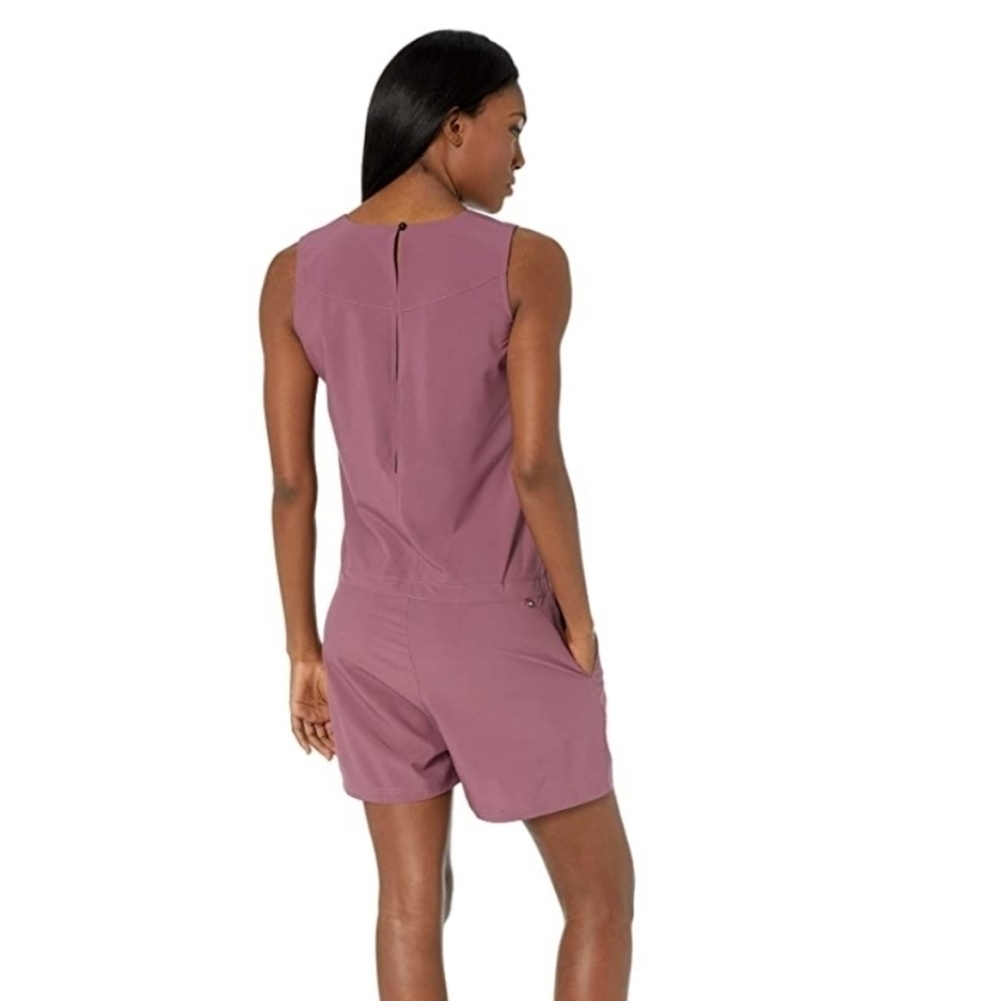 FIG Clothing Burgundy ACE Romper women size M - Picture 2 of 12
